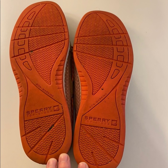 Sperry Women’s Angelfish Linen/Coral size 8 - Picture 8 of 8